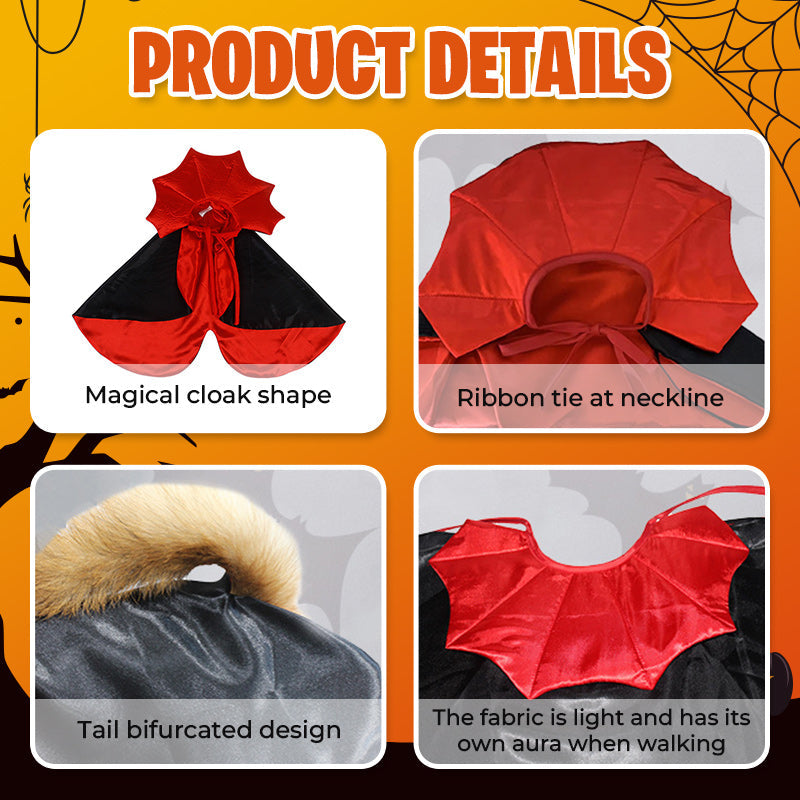 Halloween Vampire Cloak Pet Costumes
