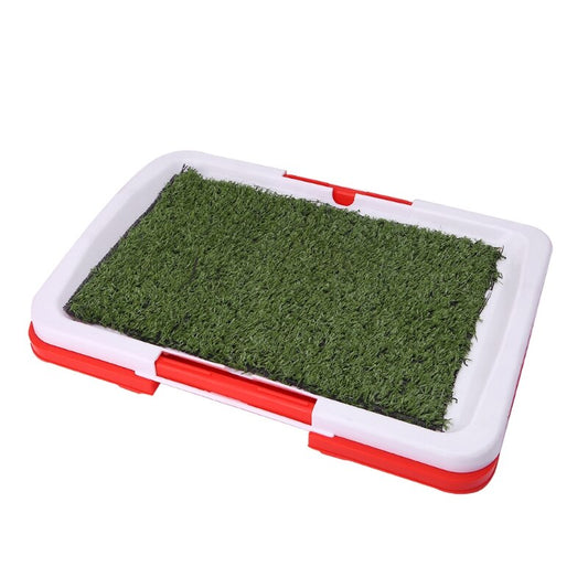 Dog Toilet Potty With Grass Pad