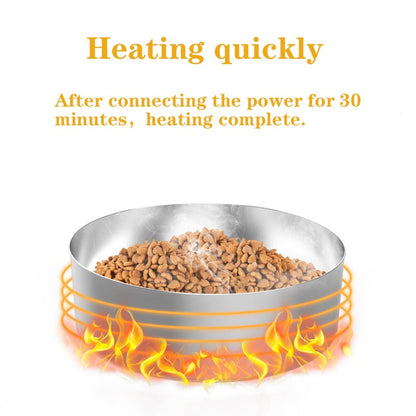 15° Tiltedt Pets Heating Bowls