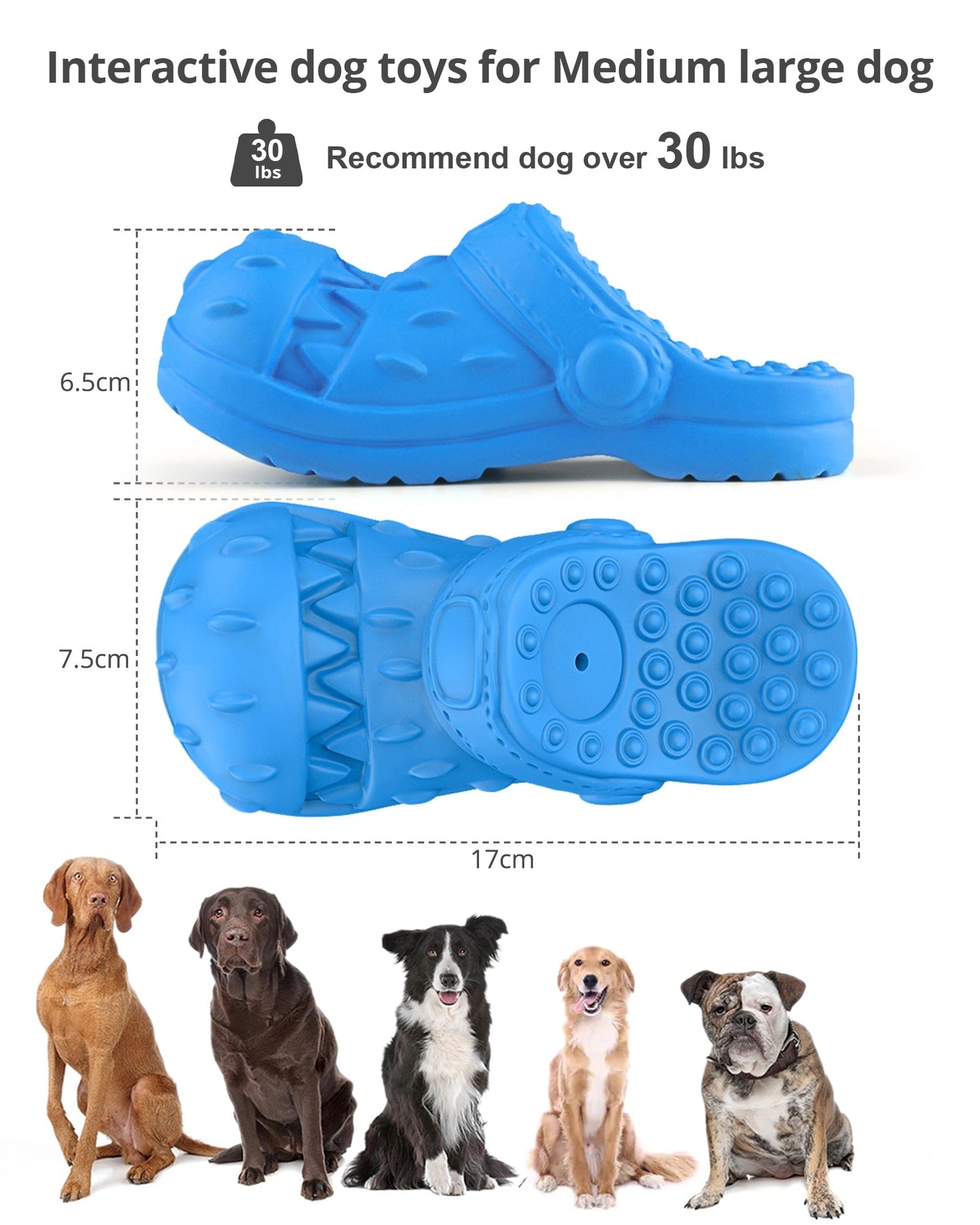 Indestructible Shoe Shape Dog Toy