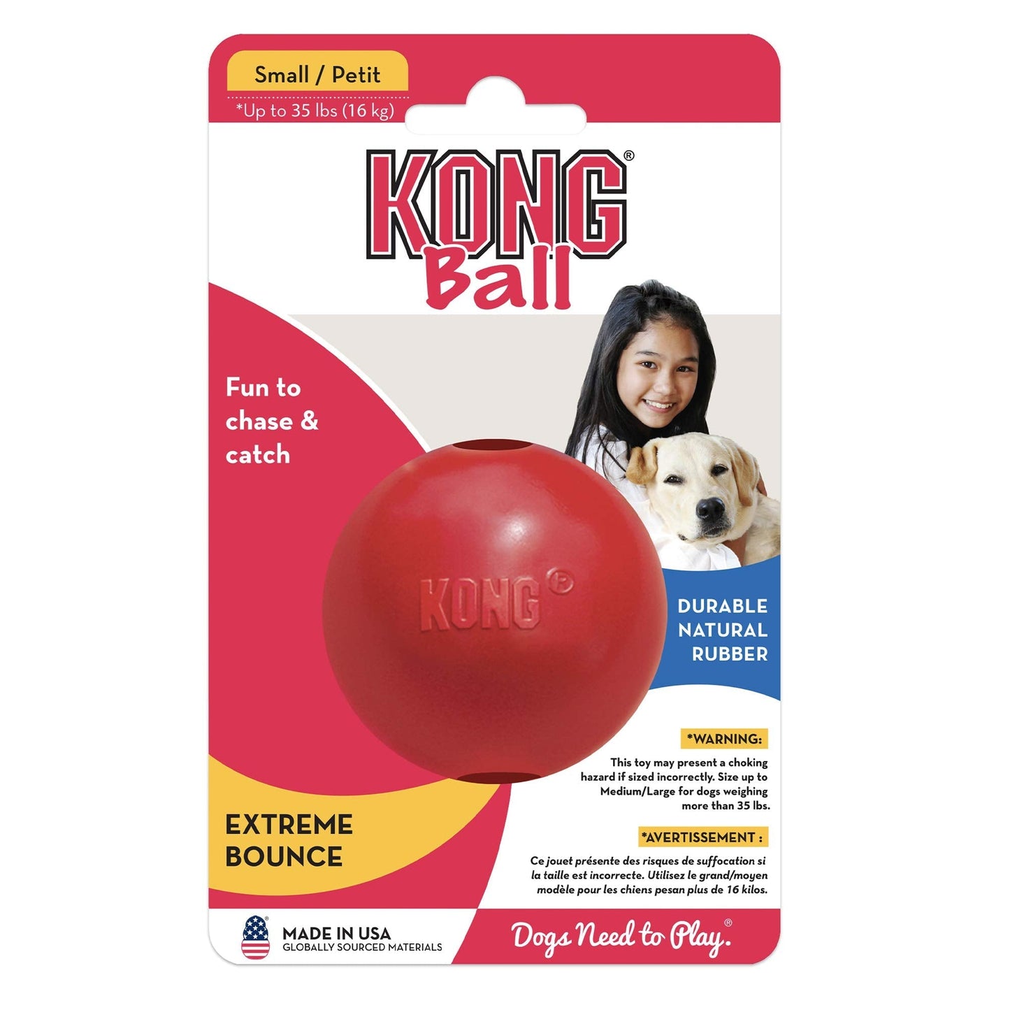 Ball With Hole Dog Fetch Toy