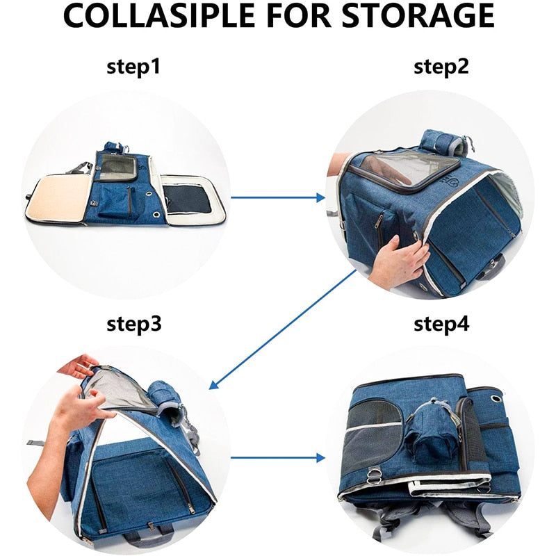 Breathable Design Ventilated Pet Backpack