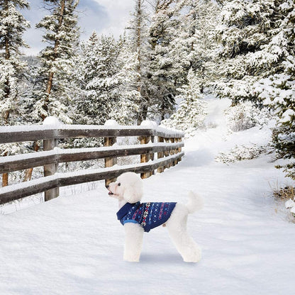 Acrylic Classic Snowflake Dog Sweater