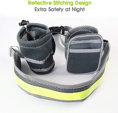 Elastic Reflective Running Dog Lead