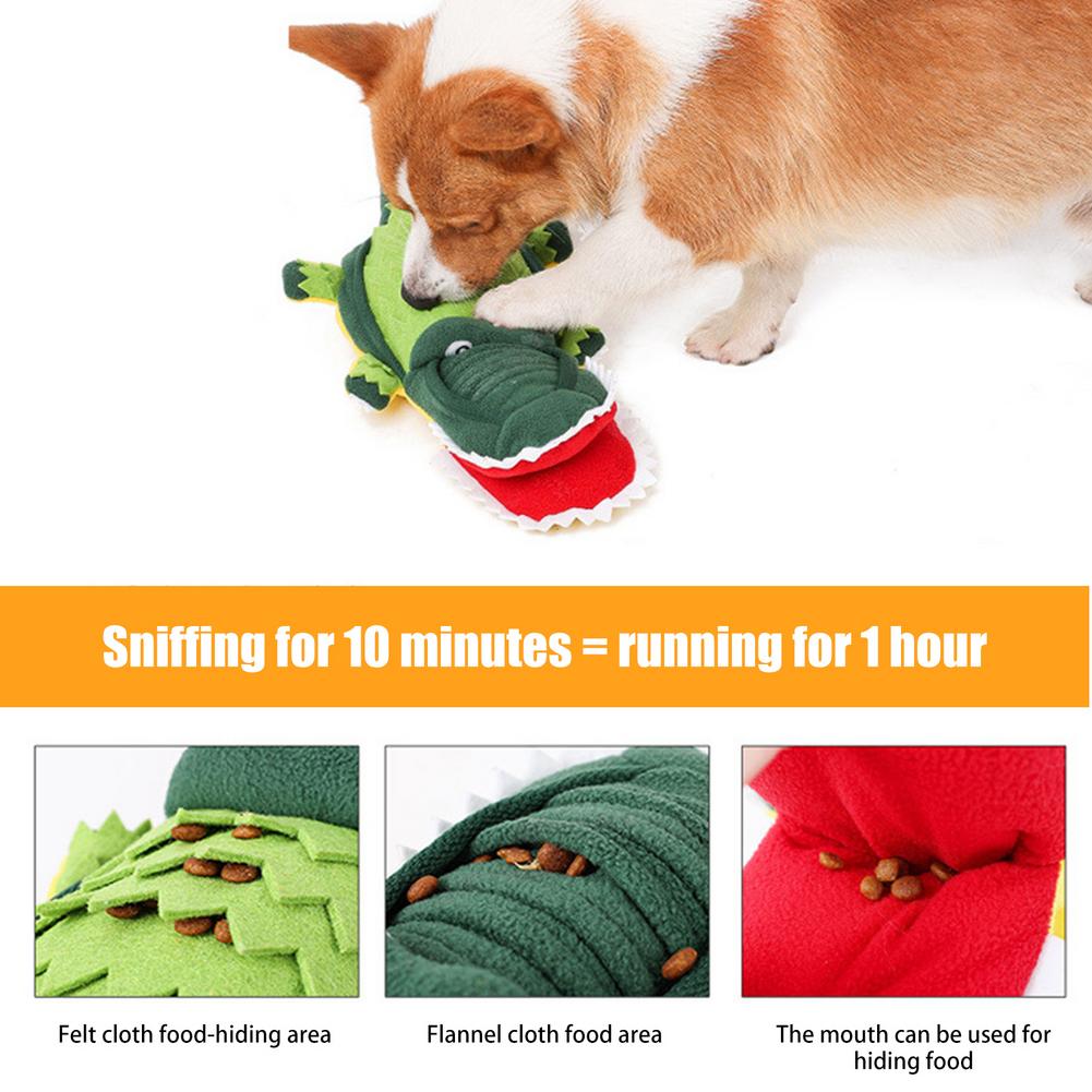 Crocodile Shape Dog Snuffle Mat