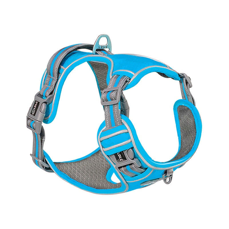 All Weather Reflective Nylon Dog Harness