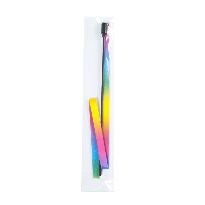 Fun Rainbow Cat Wand Toy