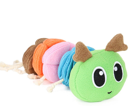 Fun Caterpillar Dog Snuffle Toys