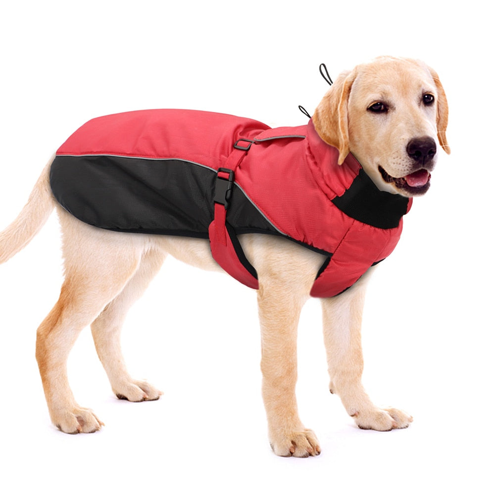 Waterproof Big Dog Warm Winter Vest