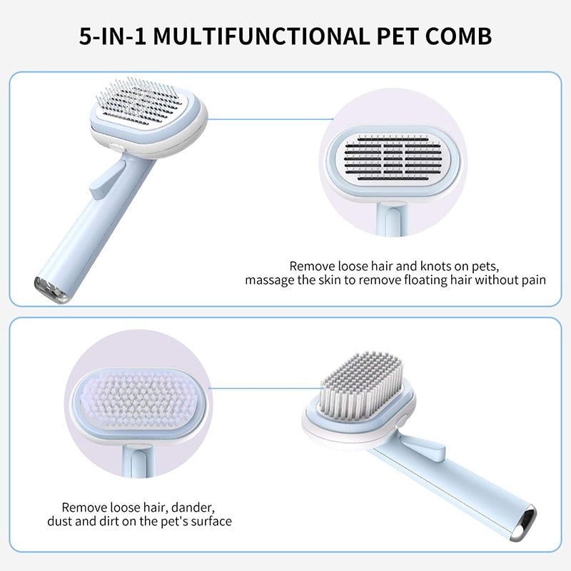 5 In 1 Multifunctional Dog Brush