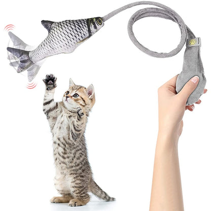 Floppy Fish Bell Interactive Cat Toy