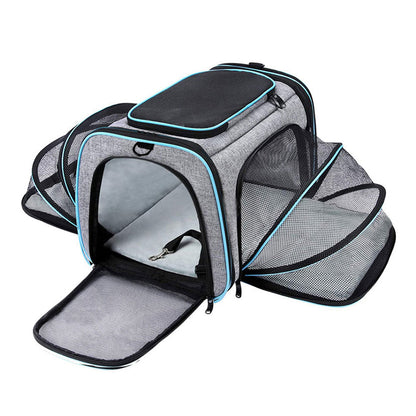 Luxury Outdoor Travel Pet Carrier Bag