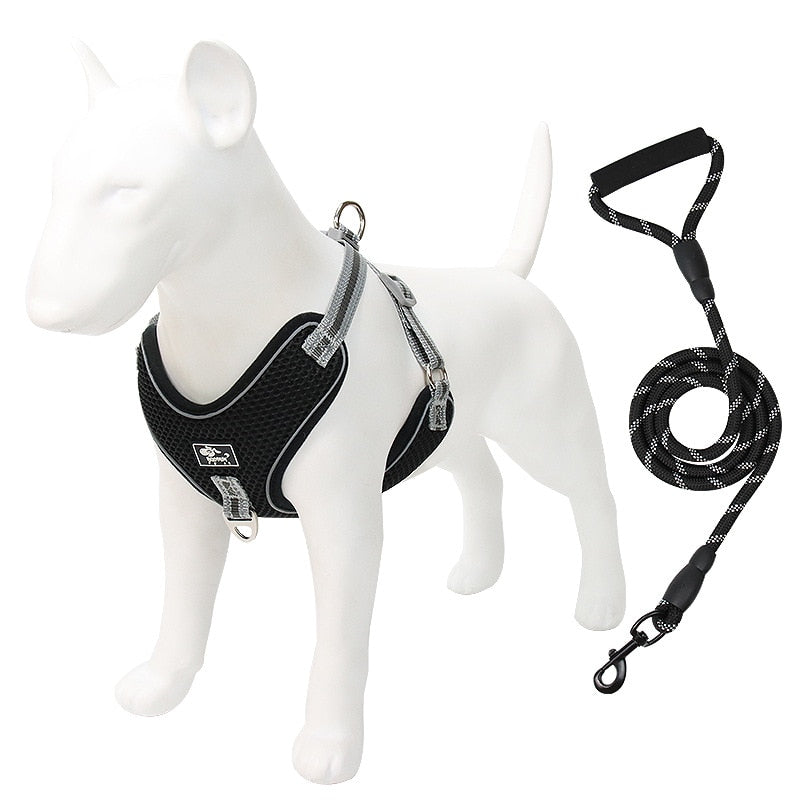 Polyester Reflective Dog Harness Vest