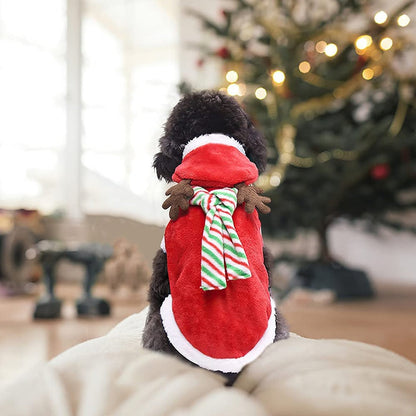 Christmas Antlers Scarf Dog Clothes