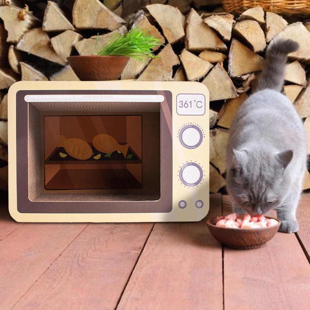 Microwave Cat Scratcher Board