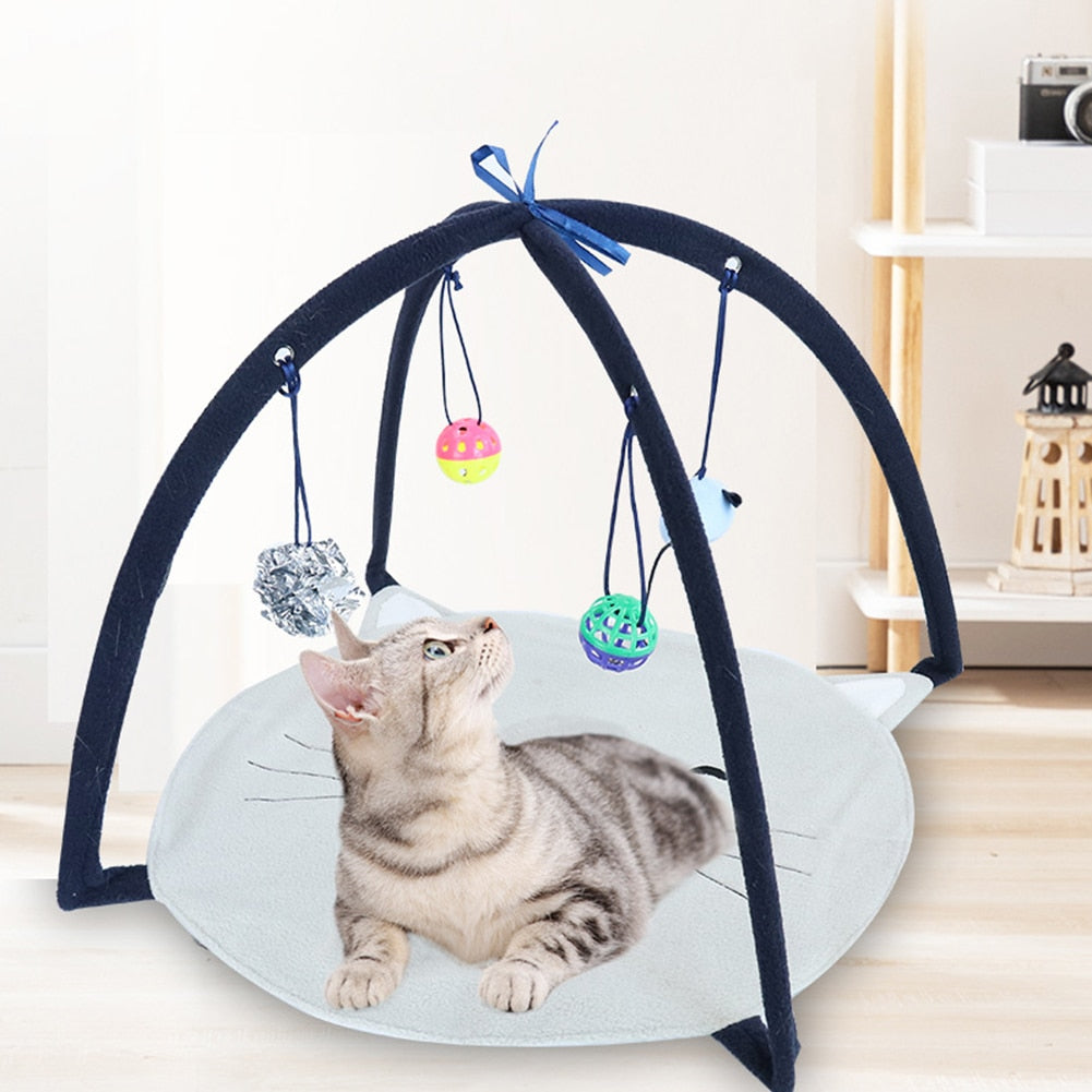 Kitty Face Hanging Toys Cat Tent