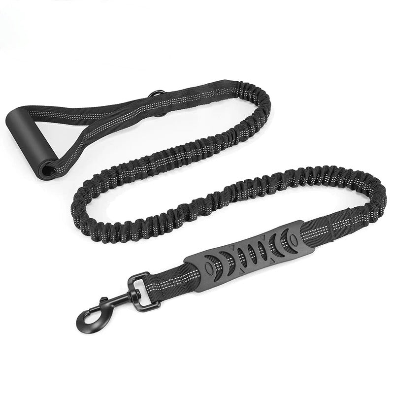 Ergonomic Padded Handle Bungee Dog Leash