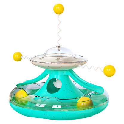 Fun Rotating Cats Ball Toy