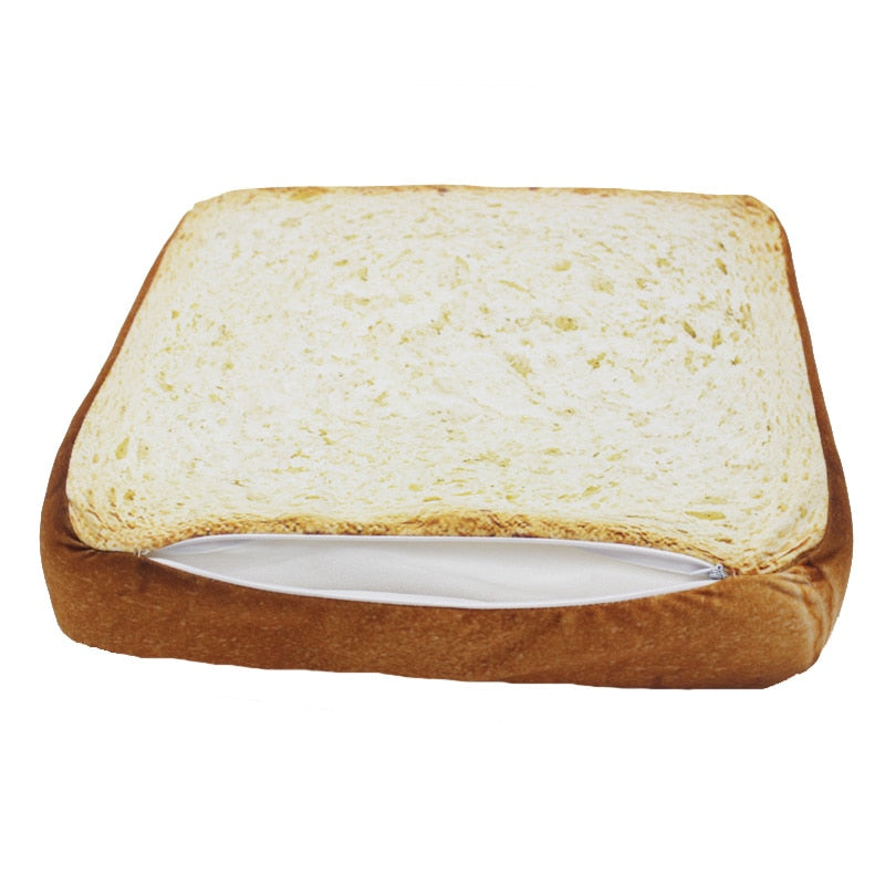 Toast Bread Cat Soft Bed