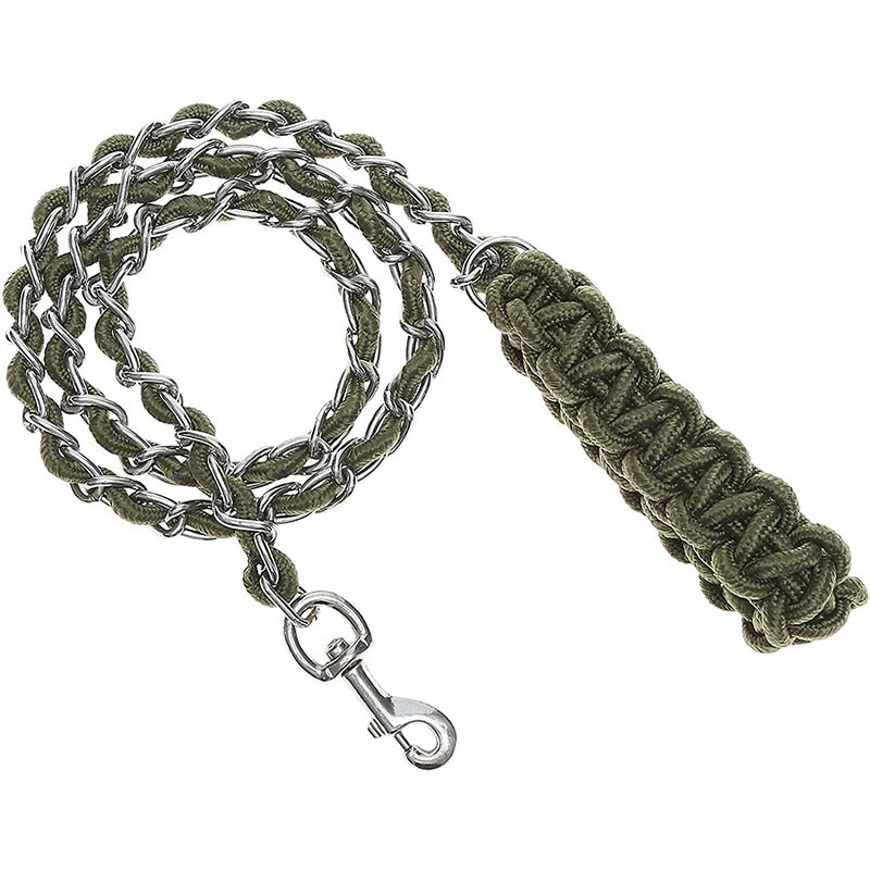 Heavy Duty Braided Handle Dog Leash