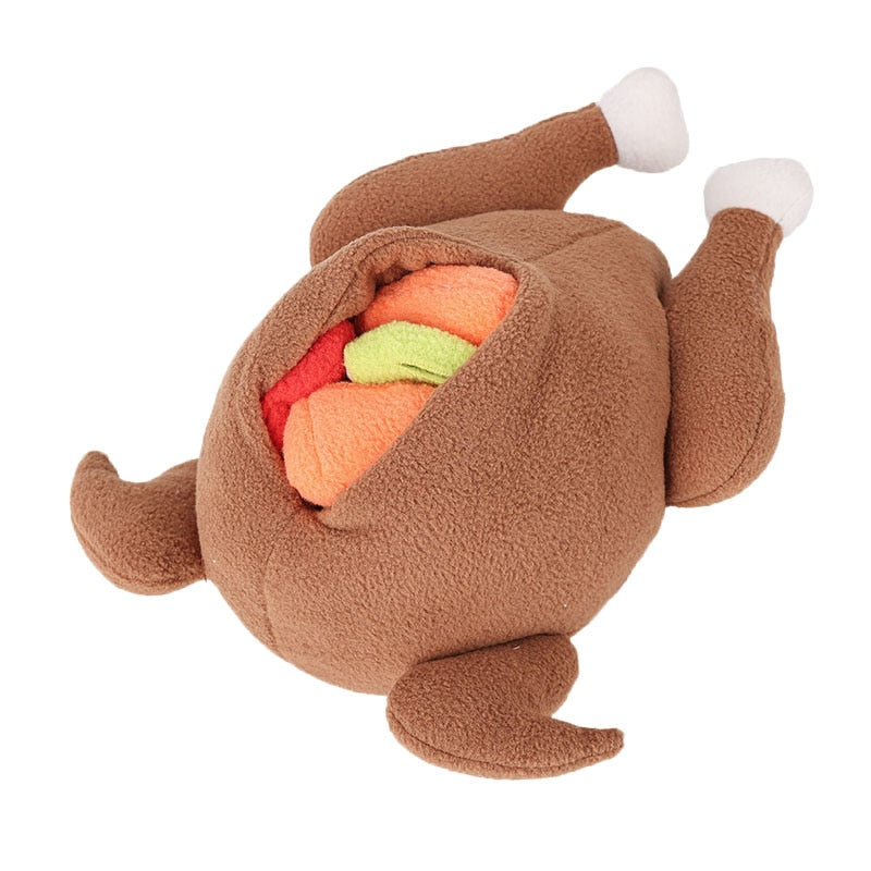 Roast Chicken Dog Snuffle Toy