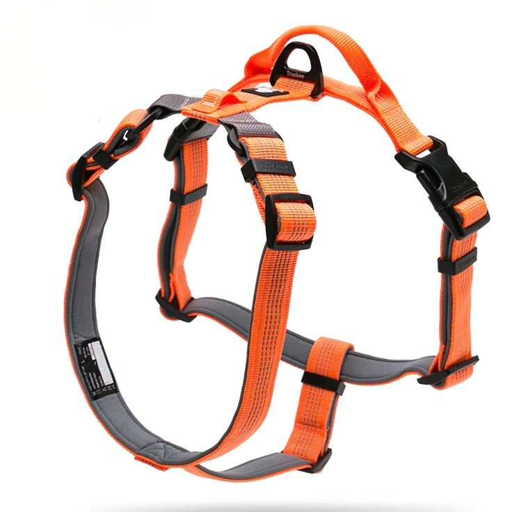 Reflective Nylon Ribbon Dog Harness