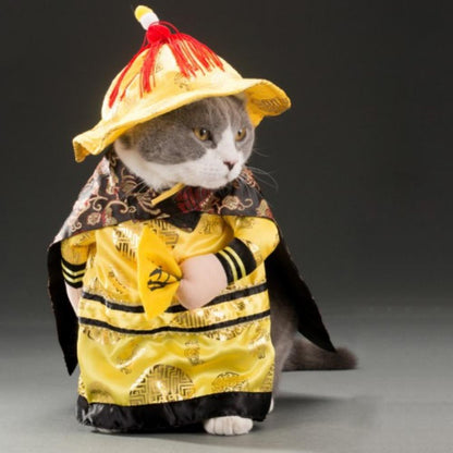 Funny Chinese Emperor Pets Costume