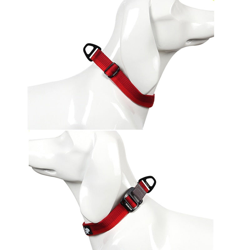 Nylon Aluminium Alloy Dog Collar