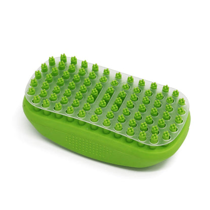 Ergonomic Soft 4 Point Bristle Dog Brush