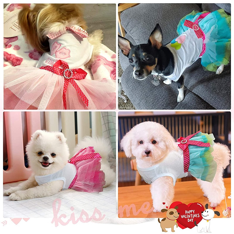 Fashion Cute Pet Tutu Skirt