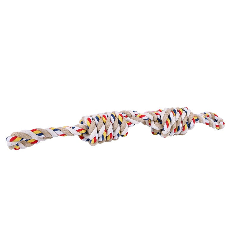 2 Handles Large Dog Rope Toys