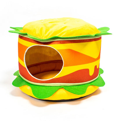 Hamburger And Fries Pet Bed