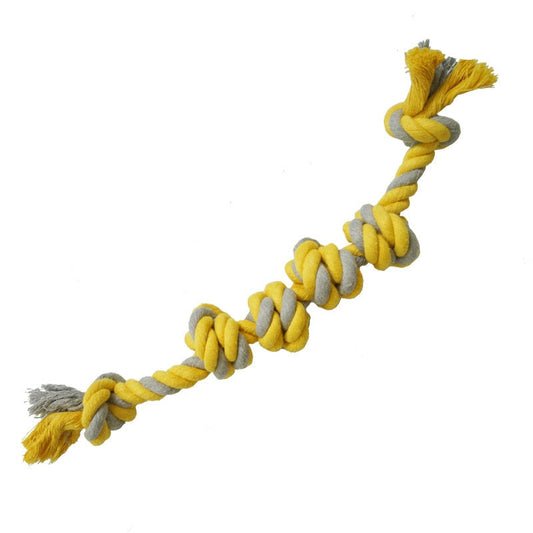 Durable 6 Knot Dog Rope Toy