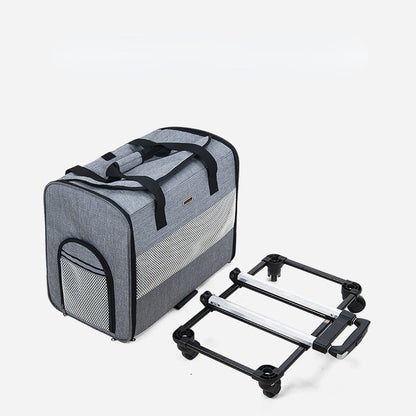 Breathable Outdoor Travel Pet Trolley