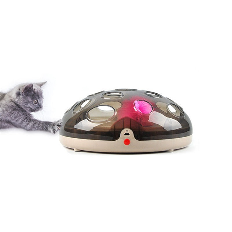 Interactive Feather Teaser Cat Toys