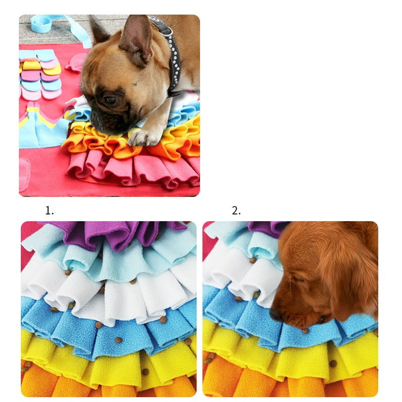 Cute Dress Dog Snuffle Mat