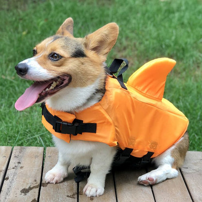 Summer Shark Dog Swimming Life Vest