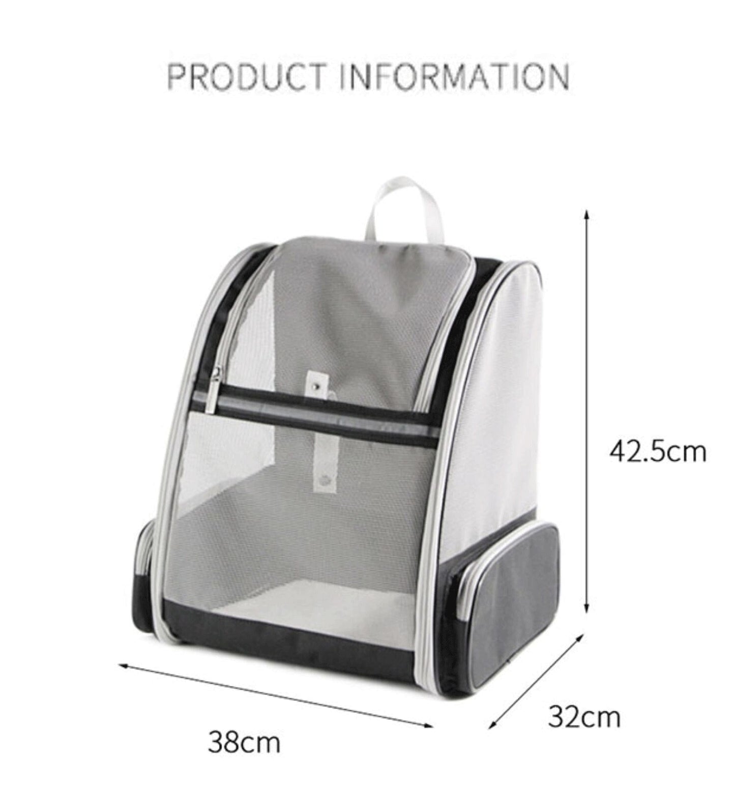 Breathable Large Capacity Pet Carrier