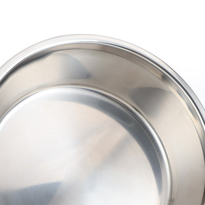 Silicone Bottom Stainless Steel Dog Bowl