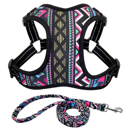 Nylon No Pull Dog Harnesses Set