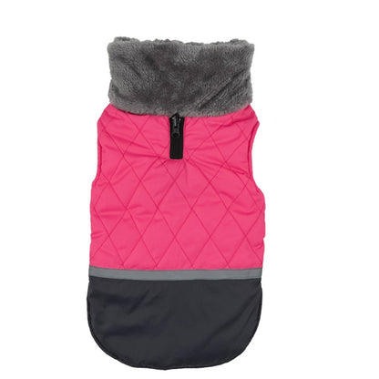 Quilted Cotton Reversible Dog Coat