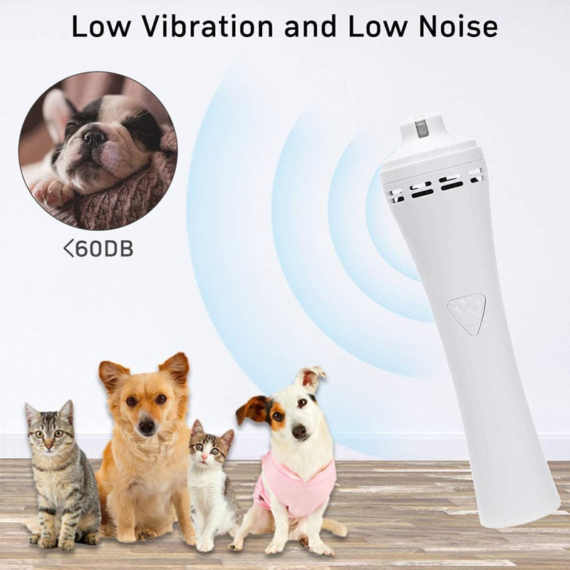3 Speed Painless Low Noise Dog Nail Grinder