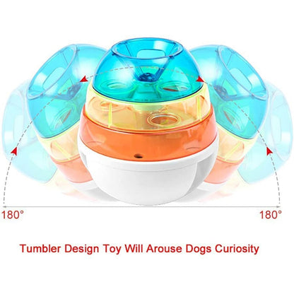 Adjustable Level Dog Food Dispenser Toy
