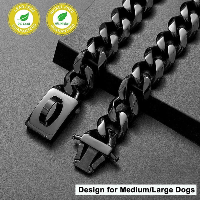 Strong Cuban Link Dog Chain Collars