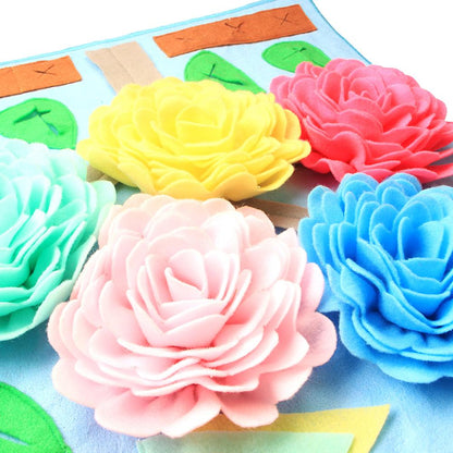 Lotus Flower Pet Snuffle Mat