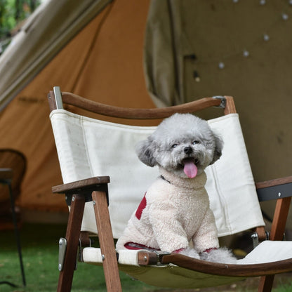 Soft Plush Dog Red Jumpsuit