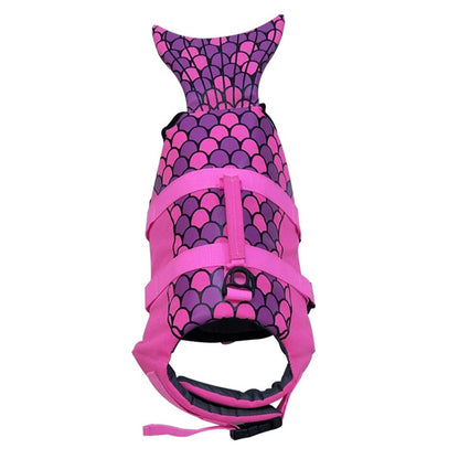 Cute Mermaid Dog Life Jacket