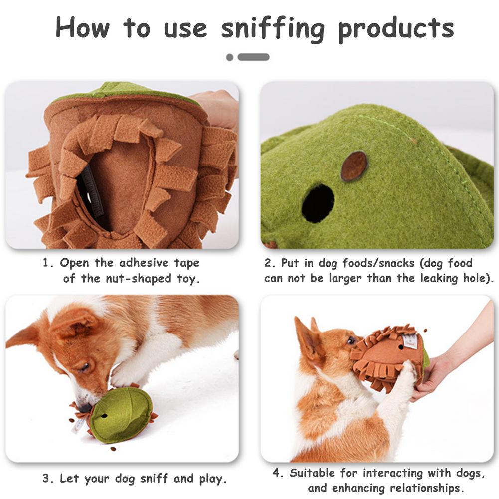 Dispensing Nut Dog Snuffle Mat