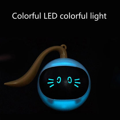 Colorful LED Self Rotating Cat Toy