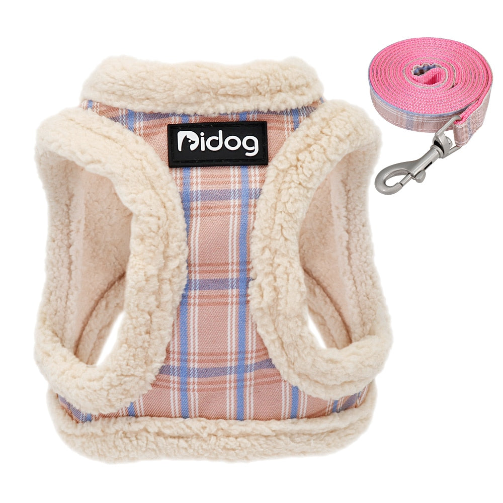 Cute Adjustable Walking Dog Harness